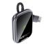 ACEFAST QC1 USB-A CarPlay Wireless Adapter for Apple CarPlay / Android Auto Wire to Wireless Converter - Metal Gray